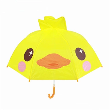 3D yellow duck kids umbrellla 21 inches