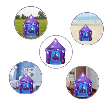 Castle children small foldable house teepee kids tent