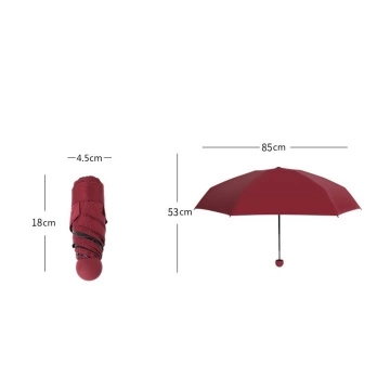 MINI Anti-UV For Ladies Women Capsule Samll Umbrellas