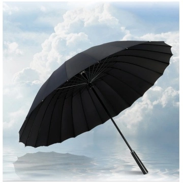 24K Ribs Auto Open Golf Umbrella Windproof