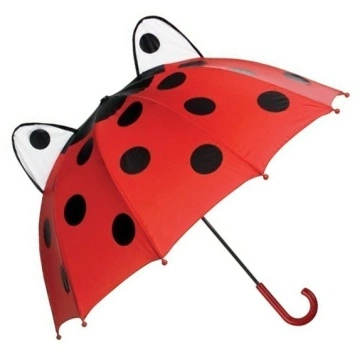 3D Pop-Up kids ladybug umbrella