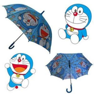 Doraemon Cartoon folding sun and rain kid umbrella