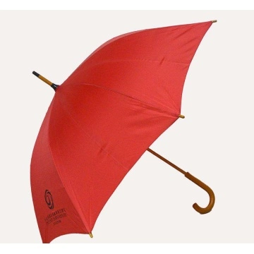 Red Long straight umbrella Wholesale UV Protection