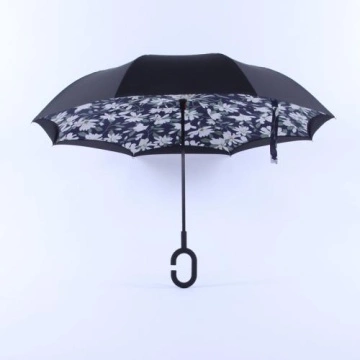 New design custom printed advertising inverted umbrella