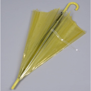  PVC圆顶礼品广告透明大号雨伞