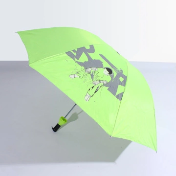 独特创意广告折叠啤酒瓶雨伞