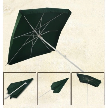 Outdoor Square Patio Beach Umbrella with Crank