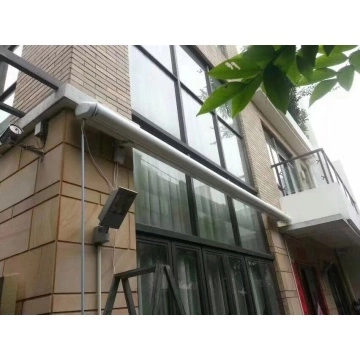 Automatic full cassette retractable awnings for garden