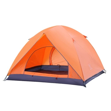 4 person pu coated waterproof taffeta tent Portable