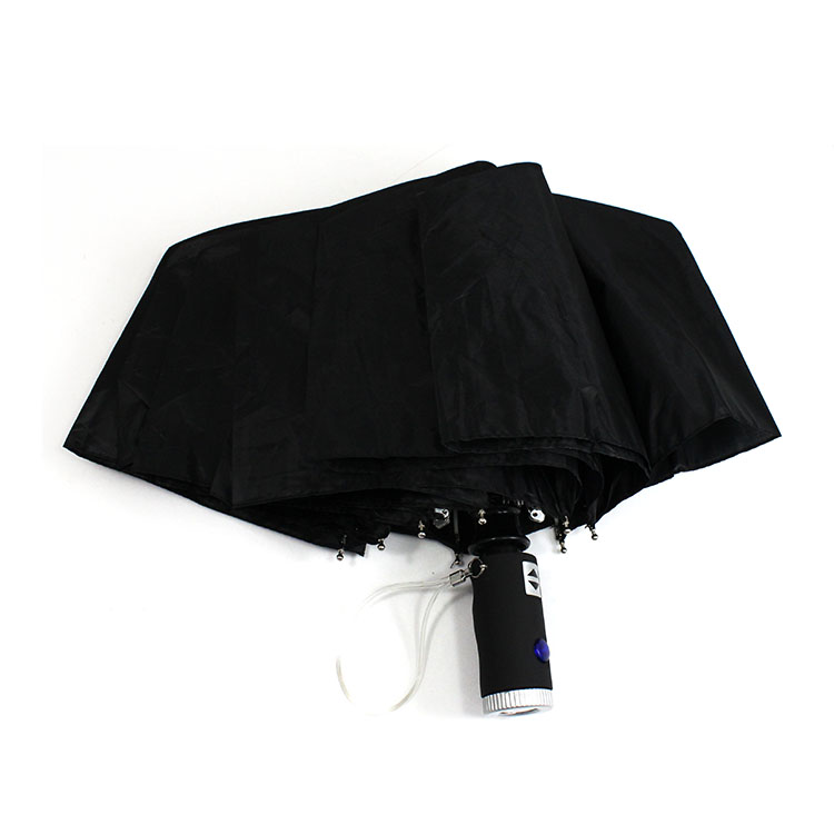 Automatic men 2 folding umbrella04