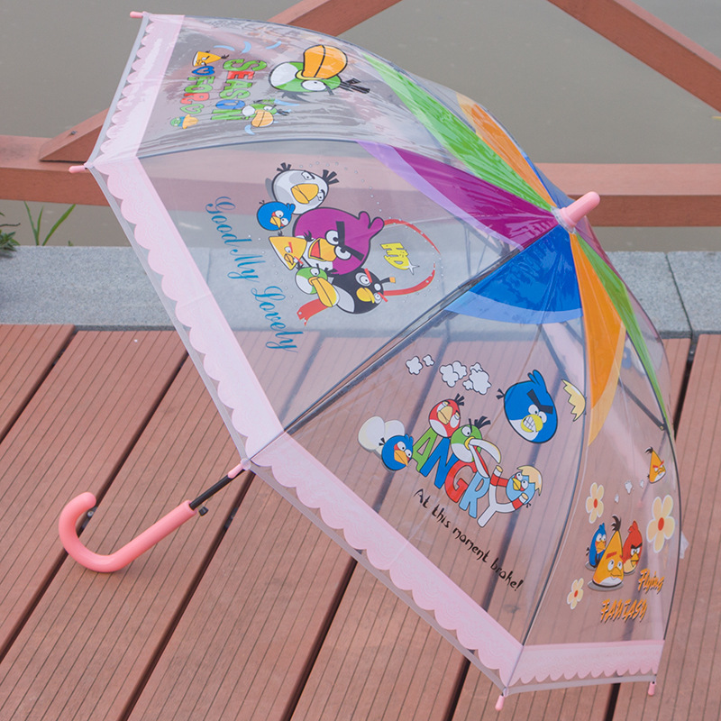 Transparent Children Umbrella POE kids umbrella02