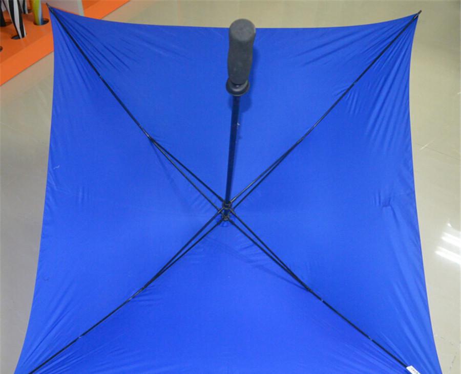 28''Manual Advertising golf fiber square umbrellas02