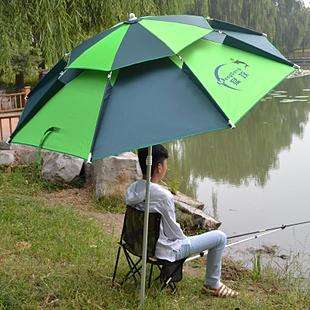 75cm-8k Double Layer Tent Camping Fishing Umbrella02