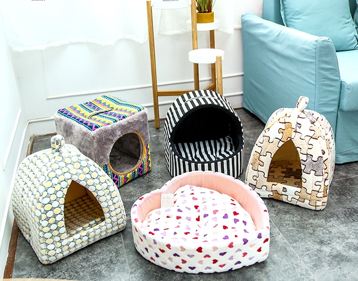 Portable Pet Dog Cat House Pet Sleeping Tent