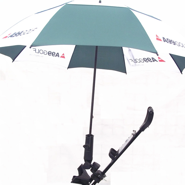 Clip Fishing Umbrella with Holder Steel Rod