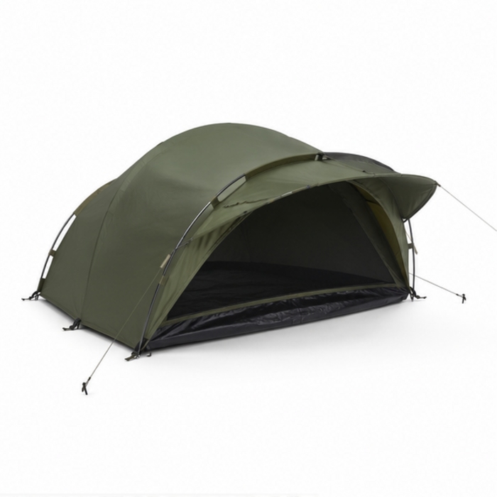 Custom Two-Person Fishing Bivvy Tent with Storm Porch Custom Two-Person Fishing Bivvy Tent with Storm Porch