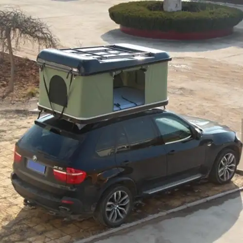 Hard Shell Rooftop Tent with Rack