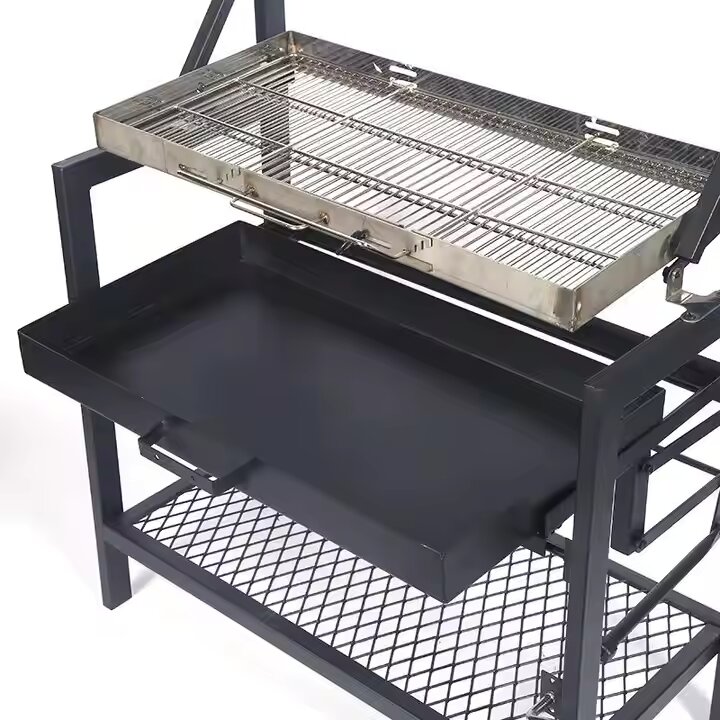 Stainless Charcoal BBQ Grill