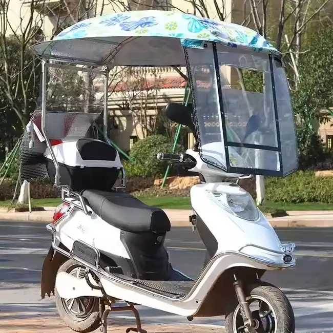 Electric Motorcycle Sunshade Cover