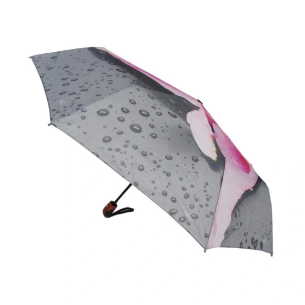 Flower Design 3 Folding Umbrella